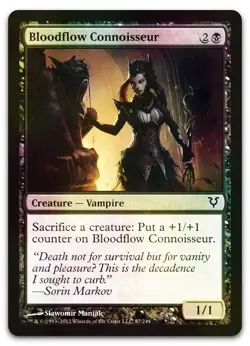 Bloodflow Connoisseur #87 (Foil) (NM) Avacyn Restored AVR Magic MTG - Image 1