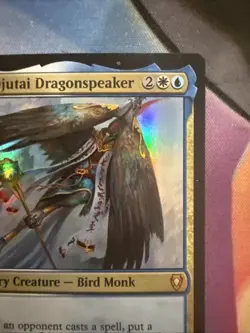 Ishai, Ojutai Dragonspeaker Commander Anthology Volume II Foil CM2 12 Bird Monk - Image 2
