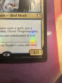 Ishai, Ojutai Dragonspeaker Commander Anthology Volume II Foil CM2 12 Bird Monk - Image 3