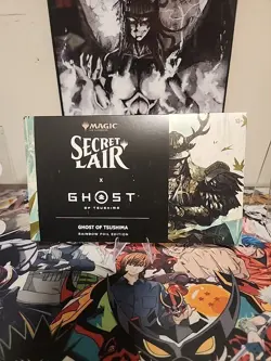Secret Lair x Ghost of Tsushima RAINBOW FOIL PlayStation MTG SEALED - Image 1