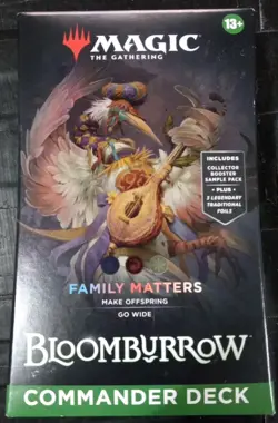 MTG Bloomburrow Family Matters Commander Deck - Image 1