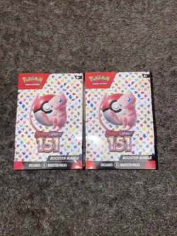 Pokemon TCG Scarlet & Violet 151 Booster Bundle - Lot Of 2 - FACTORY SEALED 820650853210 - Image 1