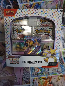 Pokemon TCG Scarlet & Violet 151 Alakazam EX Collection Box - Sealed NEW - Image 1