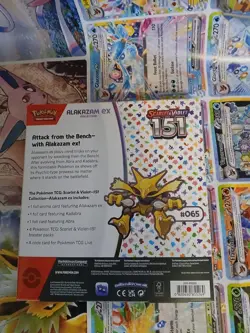 Pokemon TCG Scarlet & Violet 151 Alakazam EX Collection Box - Sealed NEW - Image 3