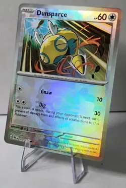 Pokemon TCG Dunsparce Master Ball Reverse Holo 79/131 Prismatic Evolutions NM - Image 1
