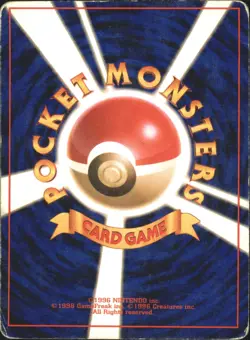 1997 Heavy Played Pokemon Eevee No. 133 Team Rocket Japanese - Image 2