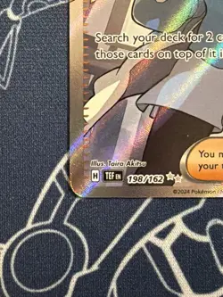 Ciphermaniac's Codebreaking 198/162 ULTRA RARE SV: Temporal Forces Holo Pokemon - Image 4