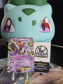 Pokemon Hoopa EX XY71 Black Star Promo Holo LP - Image 4