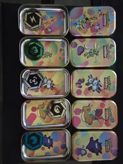 Pokemon Scarlet Violet 151 Mini Tins, 5 Pack - Image 4