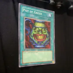 Yu-Gi-Oh! 2004 Starter Deck Yugi Evolution 1st Edition Pot of Greed #SYE-040 LP - Image 2