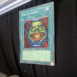 Yu-Gi-Oh! 2004 Starter Deck Yugi Evolution 1st Edition Pot of Greed #SYE-040 LP - Image 3
