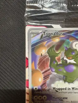 Tornadus Pokemon SEALED Promo Card SVP210 White Flare ETB Black Star Promo Card - Image 3