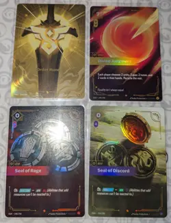 Riftbound OGN Epic Foil Bundle Lot 4 Cards - Image 1