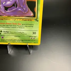 Muk 28/62 Fossil Rare Non-Holo NM/LP Vintage Pokemon TCG Card WOTC 1999 - Image 4