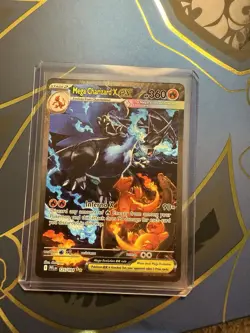 Mega Charizard X ex 125/094 SIR Phantasmal Flames Pokemon Card Mint - Image 1