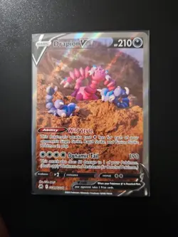 Pokemon TCG Drapion v Full Art Holo Card GG49/GG70 Crown Zenith Galarian Gallery - Image 1