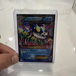 Pokemon TCG Primal Kyogre EX Ultra Rare Card Primal Clash 55/160 Lp-Mp - Image 1