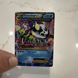 Pokemon TCG Primal Kyogre EX Ultra Rare Card Primal Clash 55/160 Lp-Mp - Image 2