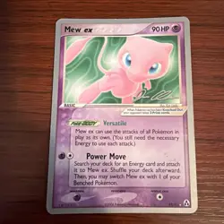 Pokemon Mew EX TCG 2006 World Championship Promo Card 88/92 Non-Holo LP 1 - Image 1