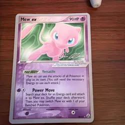 Pokemon Mew EX TCG 2006 World Championship Promo Card 88/92 Non-Holo LP 4 - Image 1