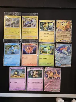 15 Pokemon Promo Cards Including Abra Kadabra Alakazam EX Evolutions Cosmos Holo - Image 1
