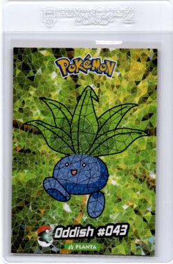 Oddish Pokemon card Crystal collection - Image 1