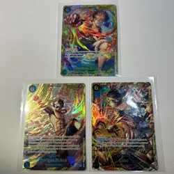 Luffy Ace Sabo OP13 SEC Set Carrying on His Will One Piece Card - Image 3