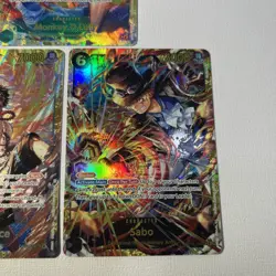 Luffy Ace Sabo OP13 SEC Set Carrying on His Will One Piece Card - Image 5