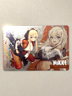 Tove - Goddess of Victory: Nikke Silver Plastic Card - Image 1