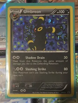 Umbreon - BW93 - Pokemon Black & White Promo Ultra Rare Holo Card LP/MP - Image 1