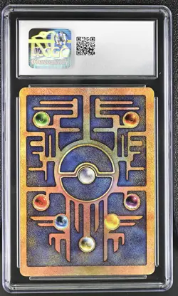 CGC 9 MINT Ancient Mew 2000 Movie Promo Reverse Holo SWIRL Pokemon Card - Image 2