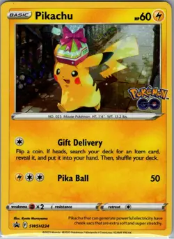 Pikachu SWSH234 Holo SWSH: Sword & Shield Promo Cards - Pokemon Card - NM - Image 1
