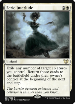 Eerie Interlude Magic: Duel Decks: Blessed vs Cursed DDQ #008 MN - Image 1