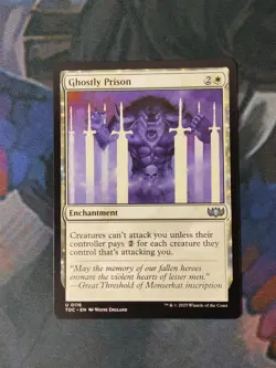 Ghostly Prison | 7% Off 2+ | Tarkir: Dragonstorm | NM | MTG - Image 1