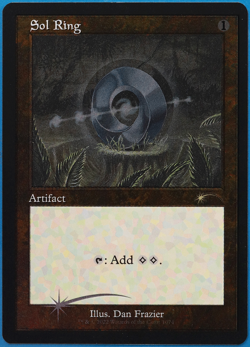 Sol Ring (Secret Lair ETCHED 1074 Promo) FOIL NM MAGIC CARD (504448) ABUGames - Image 1