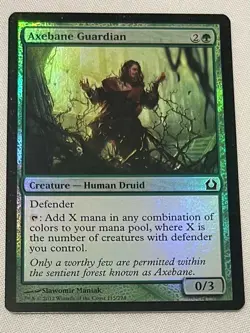 Axebane Guardian Return to Ravnica Foil - Image 1