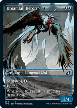 1x Dreamtail Heron - Showcase - Ikoria: Lair of Behemoths - Near Mint, English - - Image 1
