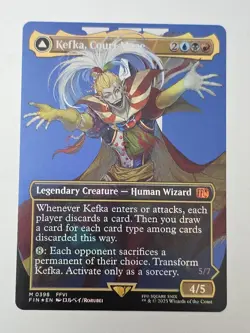 Kefka, Court Mage (0398) (Borderless) Final Fantasy Foil - Image 1