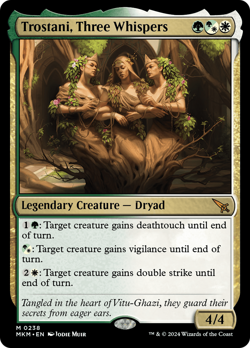 Trostani, Three Whispers [Murders at Karlov Manor] Magic MTG - Image 1