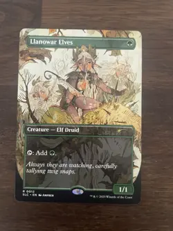 Llanowar Elves Rare An Encyclopedia of Magic SLD - Image 1