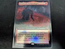 MTG Magic the Gathering FOIL Passionate Archaeologist Extended CLB! - Image 1