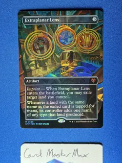 Extraplanar Lens (Borderless) M Commander Masters 656 Foil NM - Image 1