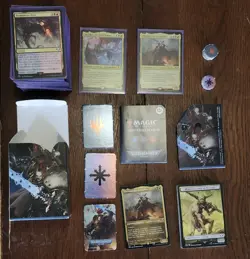 Magic The Gathering Warhammer 40,000 The Ruinous Powers Commander Deck Used - Image 1