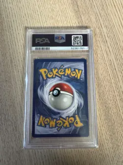 Machop, 1st Edition Base Set, 52/102, Pokemon, WOTC 1999, (PSA 8) - Image 2