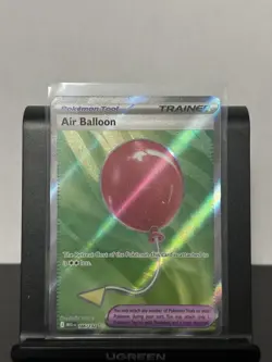 Pokemon Mega Evolution Air Balloon 166/132 Ultra Rare Holo NM - Image 1