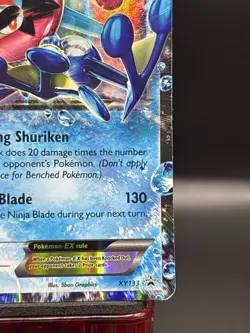 Ash-Greninja EX XY133 - XY Holo Black Star Promo Pokemon TCG MP - Image 4