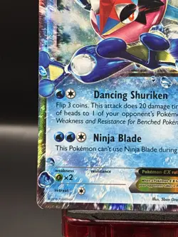 Ash-Greninja EX XY133 - XY Holo Black Star Promo Pokemon TCG MP - Image 5