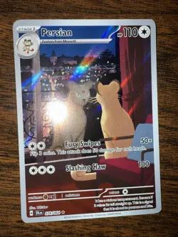 Persian 078/064 SV Shrouded Fable Holo Rare Pokemon TCG - Image 1