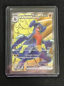 Pokemon TCG Cynthia's Garchomp EX SVP204 Black Star Promo - Image 1