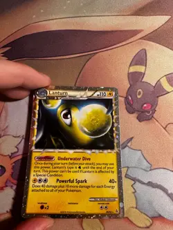 Pokemon Lanturn Unleashed (Prime) 86/95 HGSS Swirl - Near Mint/LP+ - Image 1
